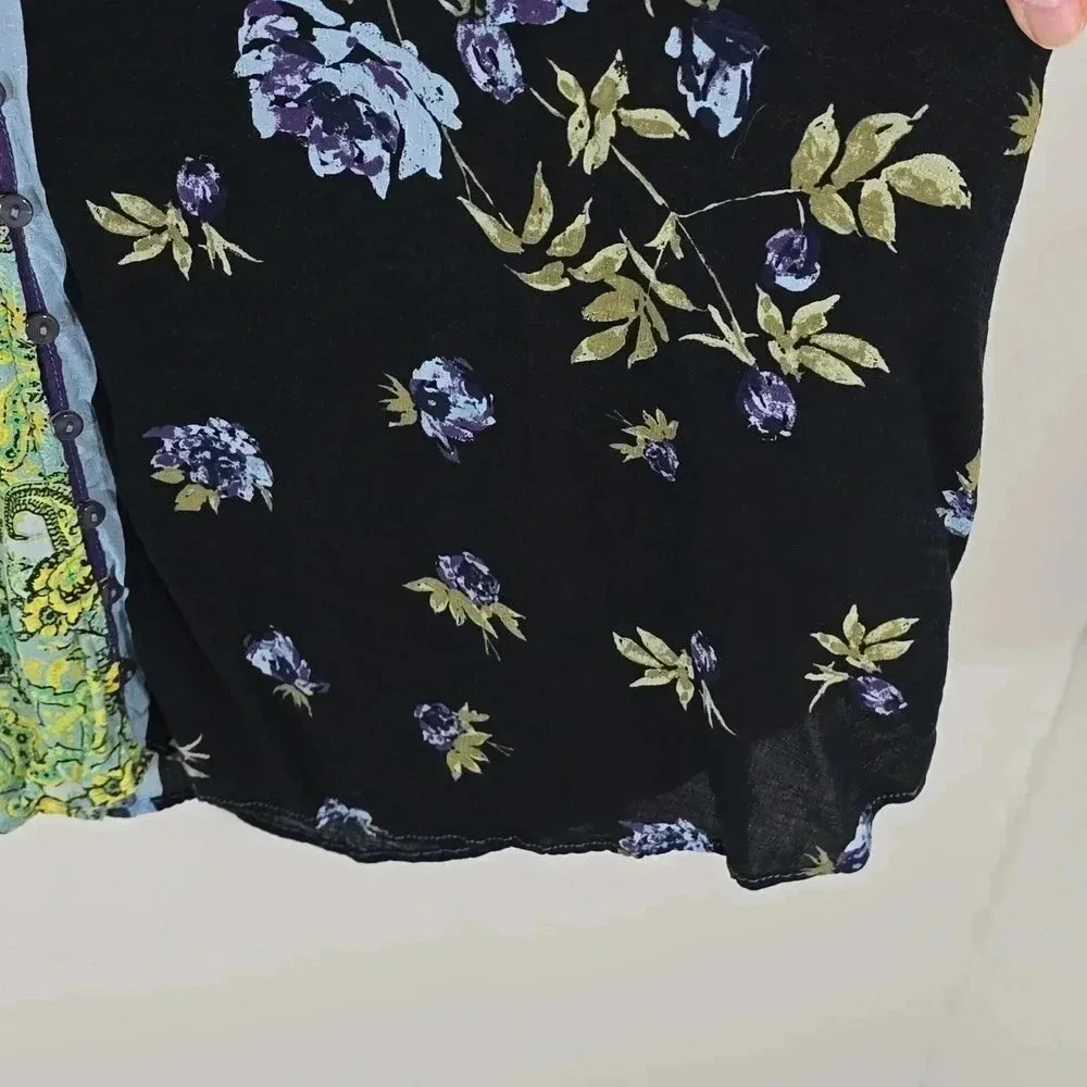 Free People Multicolor Paisley Blouse - Picture 12 of 15